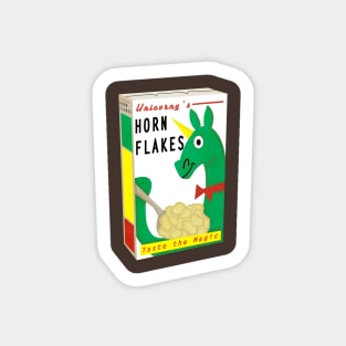 Horn Flakes Cereal Sticker